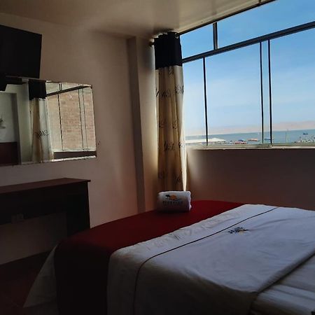 Paracas Hotel Fiorella Bagian luar foto