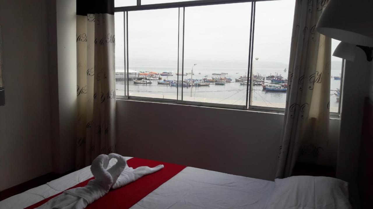 Paracas Hotel Fiorella Bagian luar foto