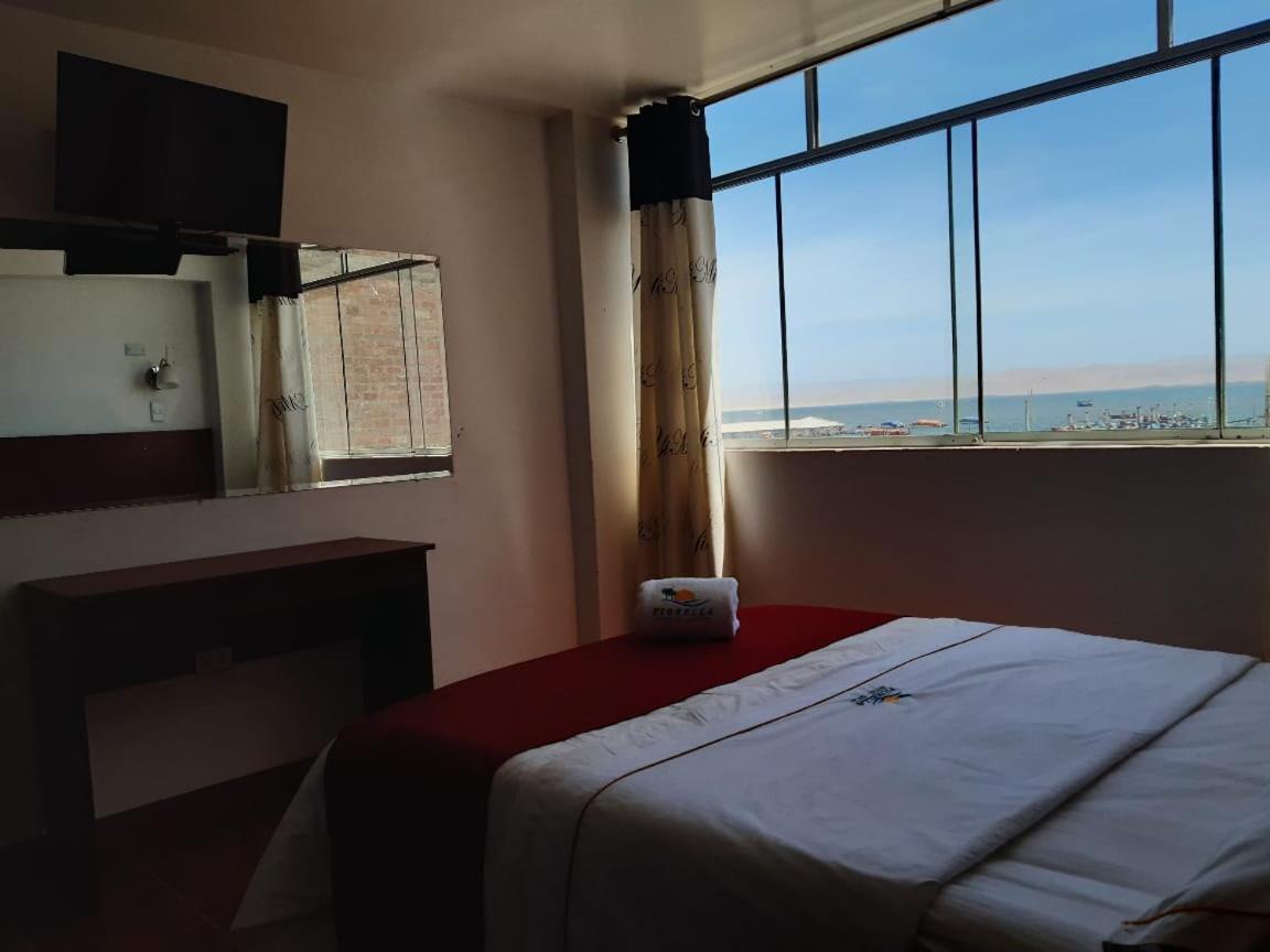 Paracas Hotel Fiorella Bagian luar foto